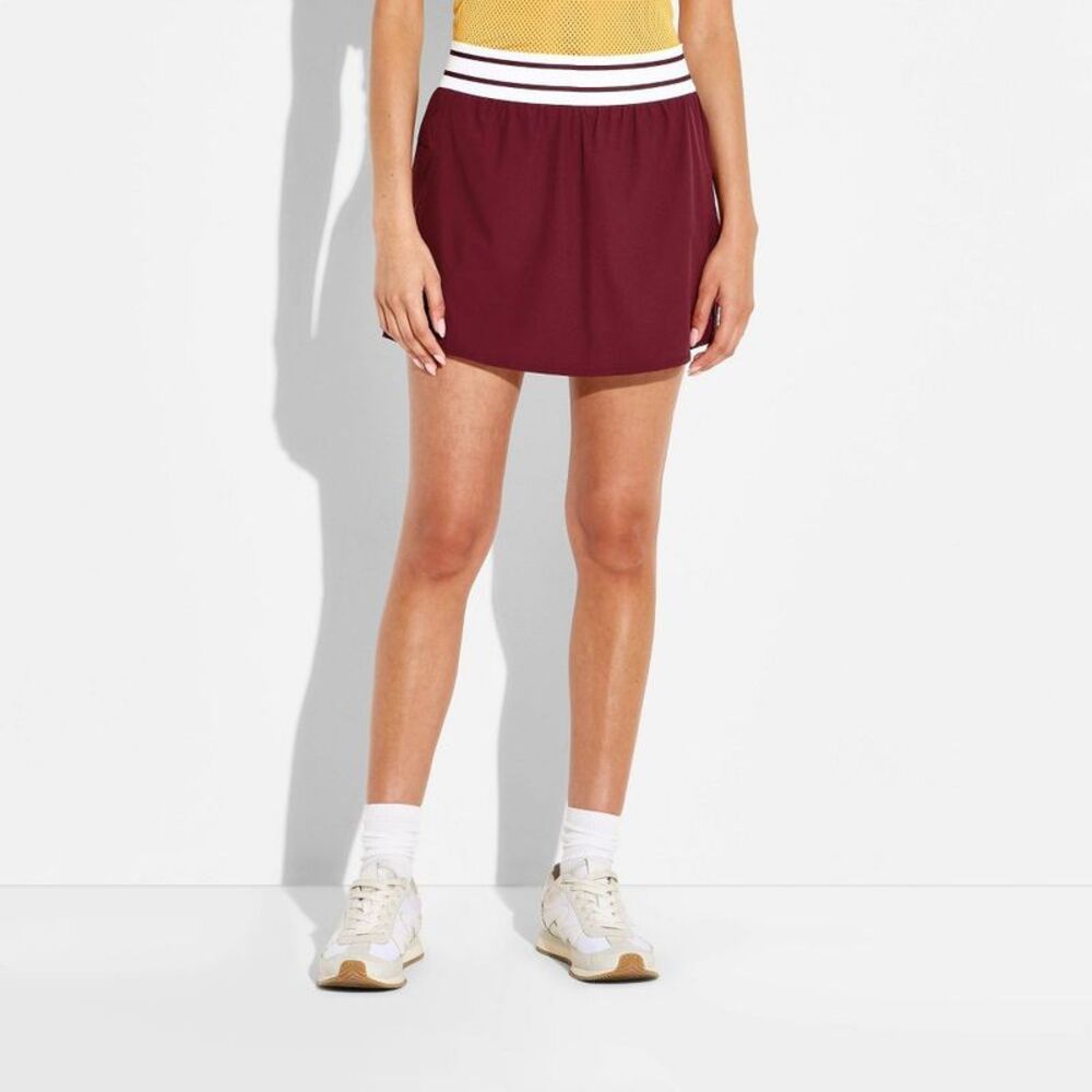 Women's Woven Skort - JoyLab Orange L
